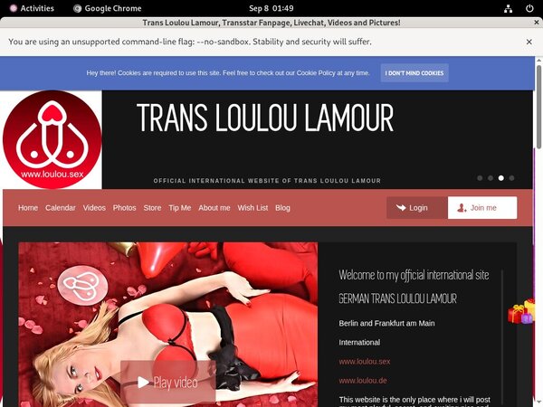 Account For Trans Loulou Lamour Free