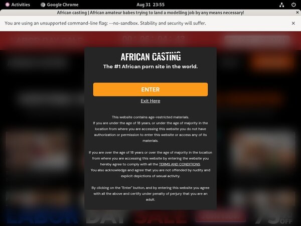 African Casting Acount