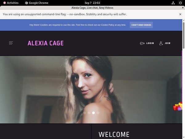 Alexia Cage Free Trial Member