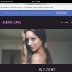 Alexiacage Account For Free