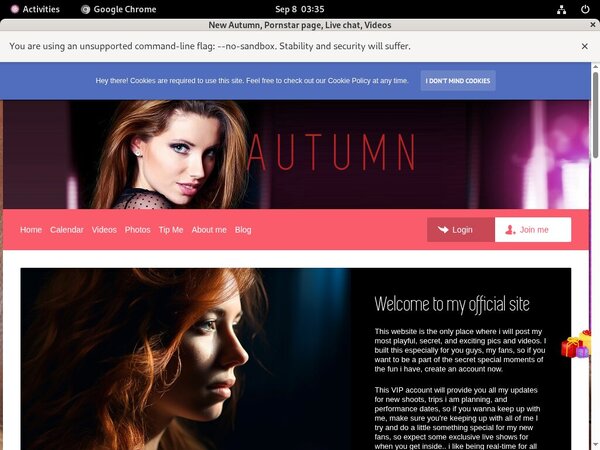 Autumn.demo.modelcentro.com Trial Promo