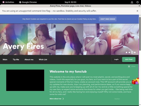 AveryFires With Canadian Dollars