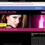 BradLee Allen Order Page
