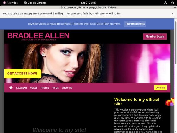 BradLee Allen Order Page