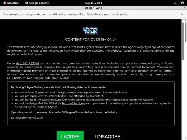 Doctortwink Password Info