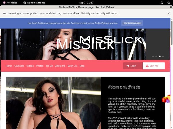 FindomMisSlick Membership Discounts