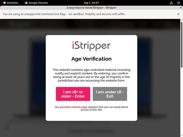 Free Account For Istripper.com