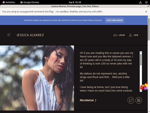 Free Jessica Alvarez Login Account