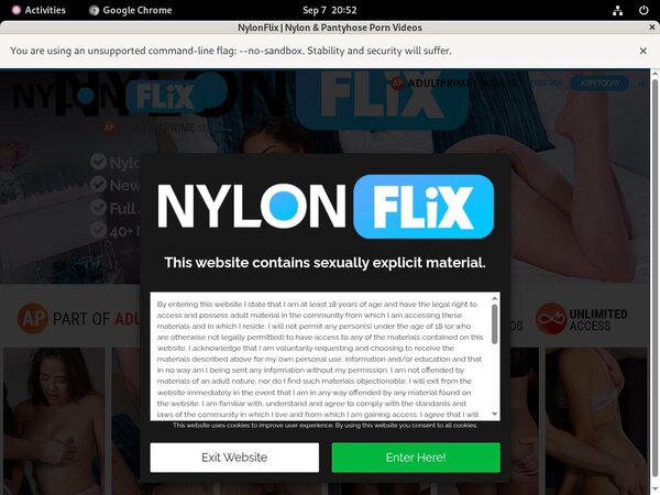 Free Nylon Flix Pass