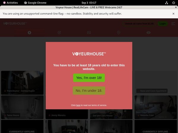 Free Voyeur House Discount Membership