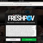Fresh POV Account 2015