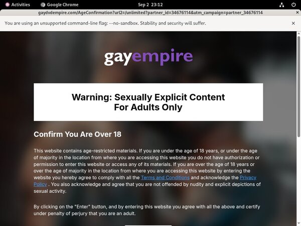 Gay Empire Unlimited Account List