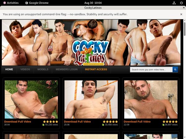 Get Into Cocky Latinos Free
