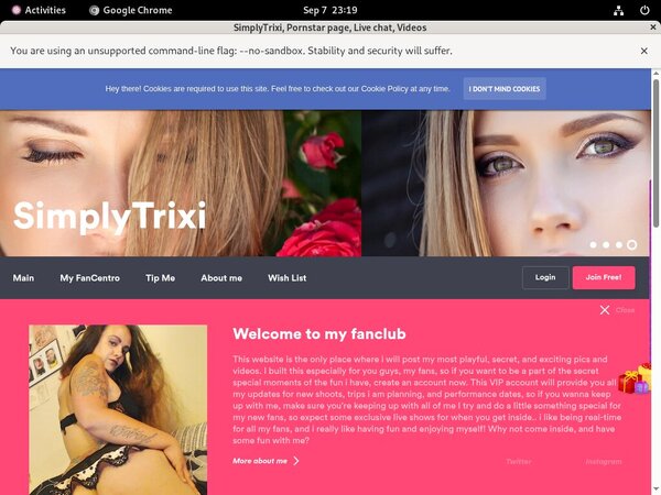 Harleybradmodelcentro.com Trial Offer