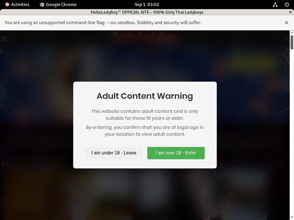 Helloladyboy.com Hacked Accounts