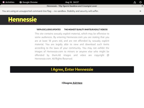 Hennessie.com Babes