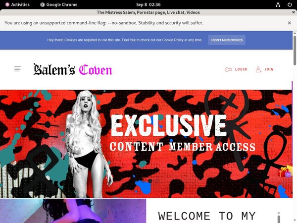 Joining The Mistress Salem