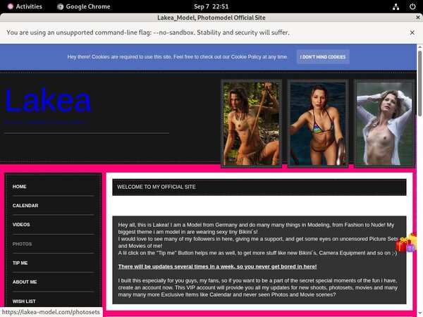 Lakea_Model Gratis Password