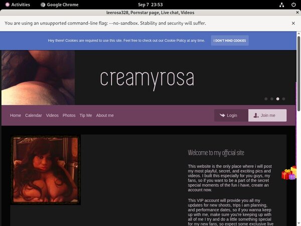 Leerosa328.modelcentro.com Password