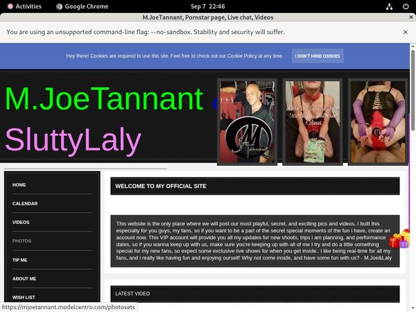 M.JoeTannant Pornstar