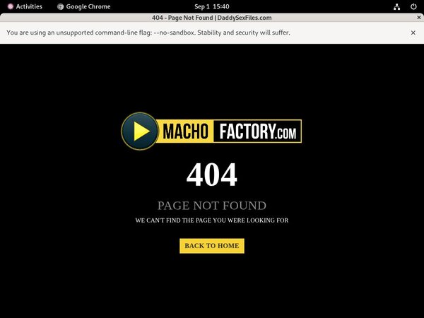 Machofactory Passwords Free