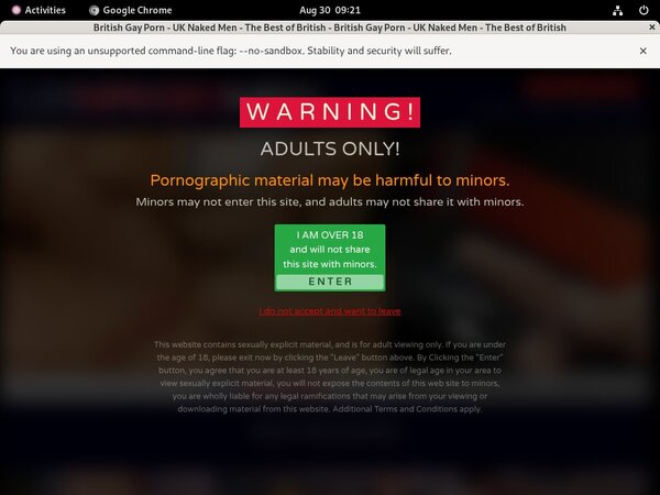 Men Naked UK Account