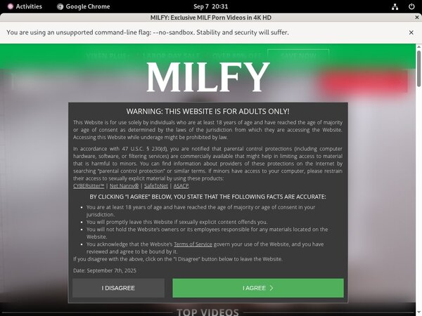 Milfy Billing Form