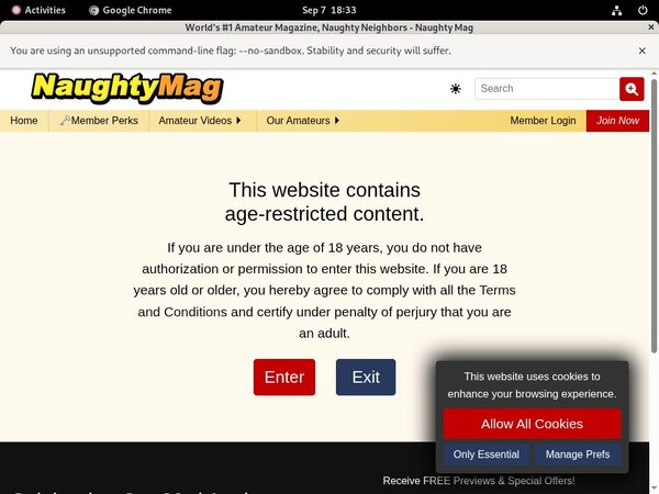 Naughtymag.com Trial