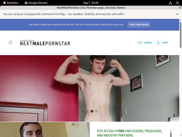 NextMalePornStarcom Billing Page
