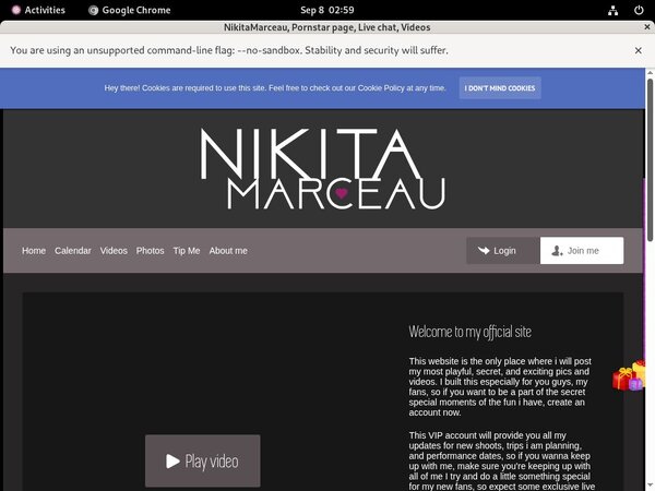 Nikitamarceau.modelcentro.com Paysites Reviews