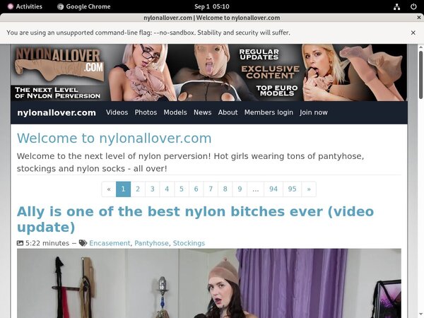 Nylon All Over New Sex Videos