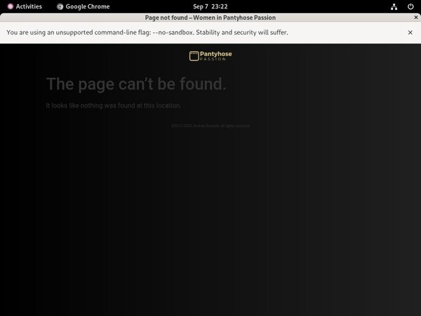 Passion Pantyhose Free Trial