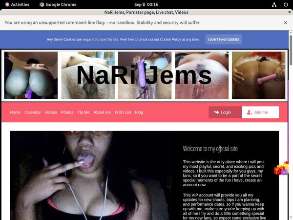 Password For NaRiJems