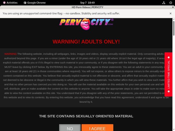 Perv City Password Login