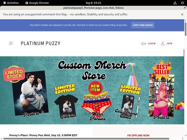 Platinumpuzzy Toilet