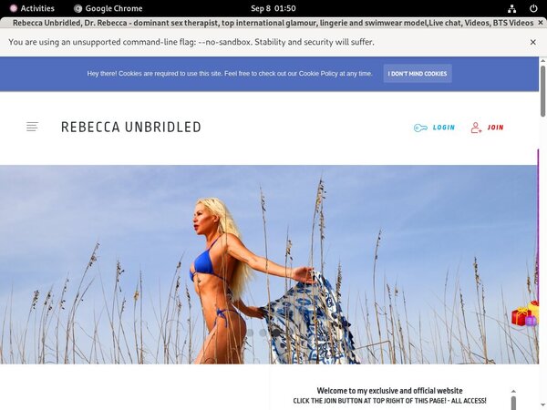 Rebecca  Unbridled Discount Deal
