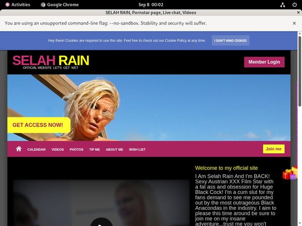 SELAH RAIN Segpay Discount