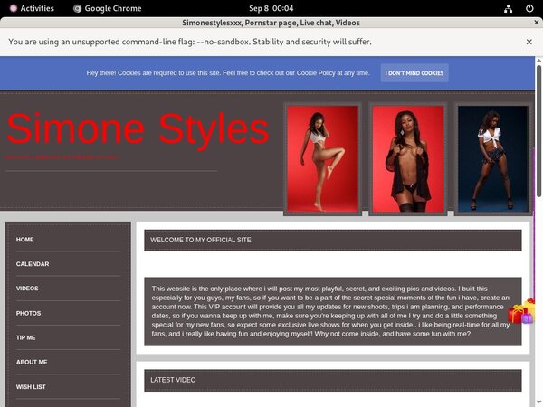 Simonestylesxxx Gratuite