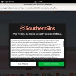 Southernsins.com Sing Up