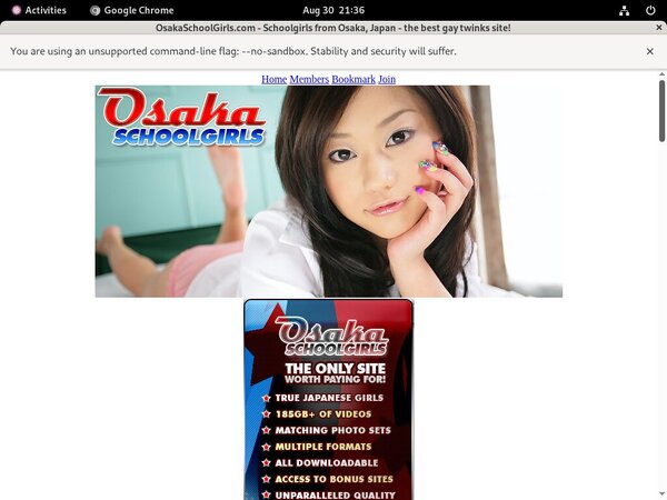 Subscribe To Osaka Schoolgirls