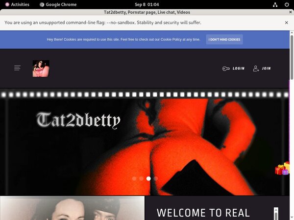 Tat2dbetty Account Login