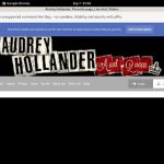 Theaudreyhollander Free Login And Password