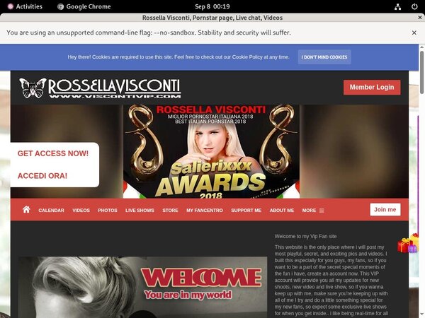 Viscontivip User Name