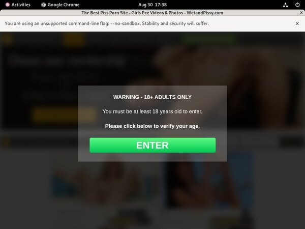 Wetandpissy.com Signup Discount