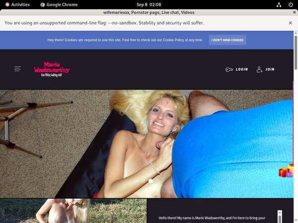 Wifemariexxx Parola D'ordine
