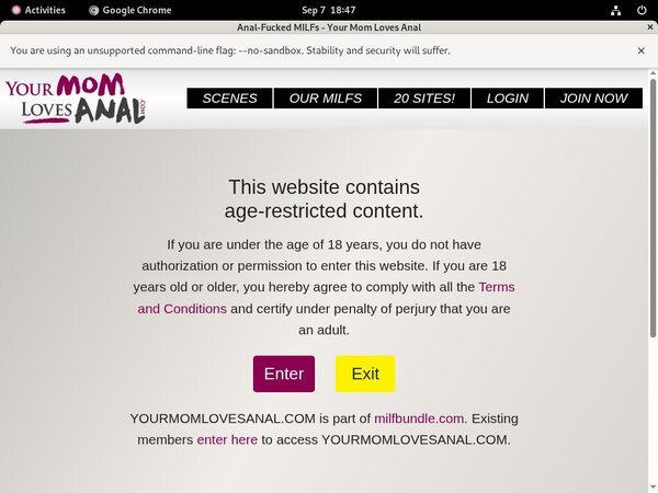 Your Mom Loves Anal One Year