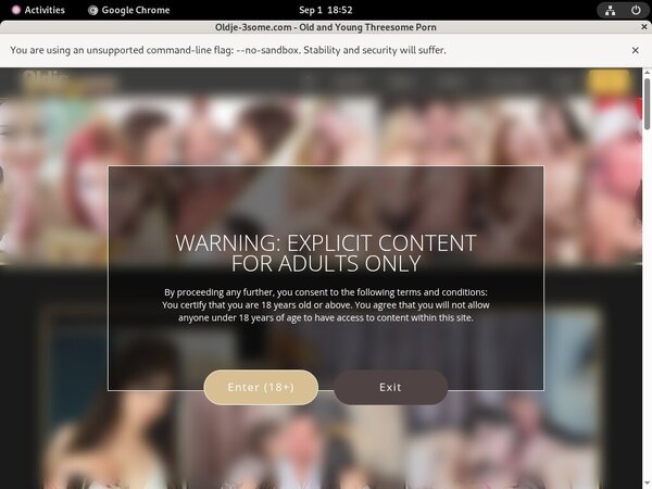 Oldje3some Accounts Free