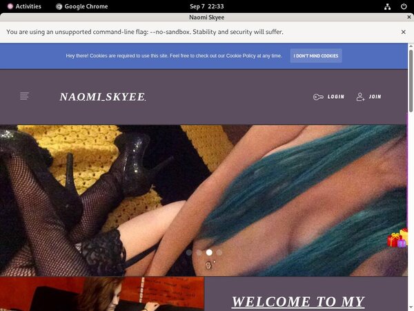 Naomi Skyee Update