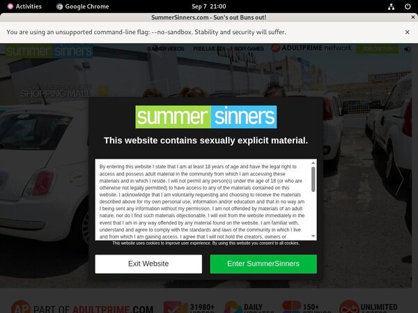 How To Get Into Summersinners.com
