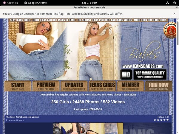 Jeans Babes Premium Accounts Free